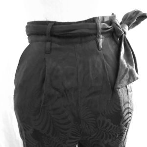 Instagram Safari High Waisted Trousers Side Tie